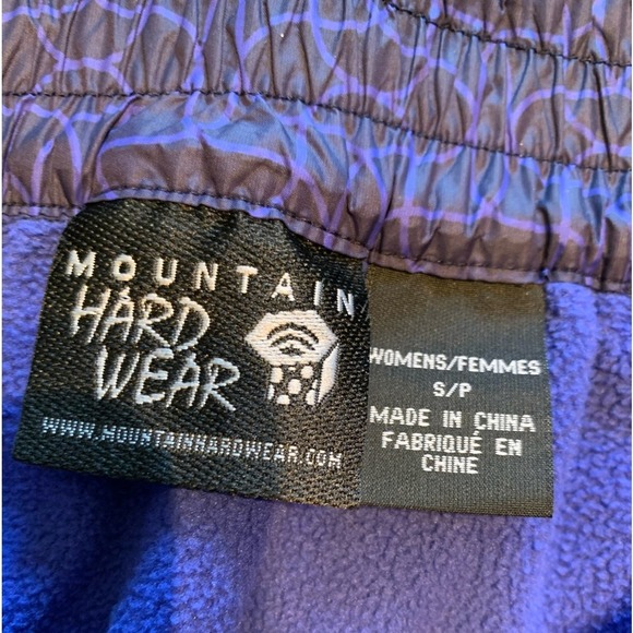 Mountain Hard Wear Trekkin fleece skirt size s/p blue - Picture 7 of 9